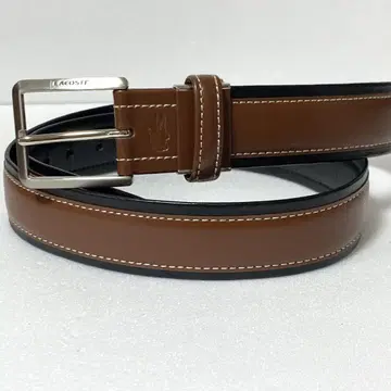 LACOSTE 라코스테 소가죽 벨트 일본제 브라운 블랙