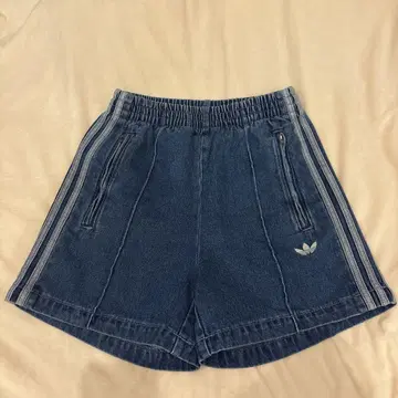 아디다스 데님 숏 팬츠