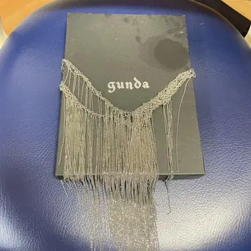 gunda 풍 프린지 디자인 목걸이 리메이크