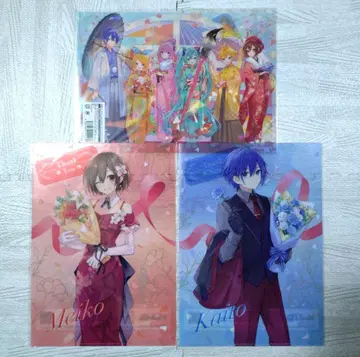 MEIKO KAITO 클리어 파일 훼미리마트 New Year 2023