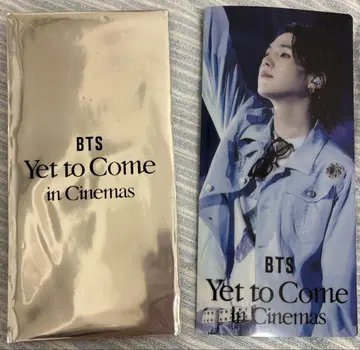 BTS Yet to come in cinemas 영화 혜택 홀더 SUGA