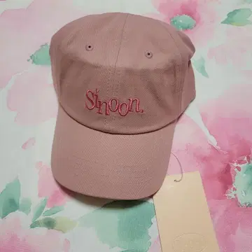SINOON CAP 캡 모자 새상품 핑크 시눈