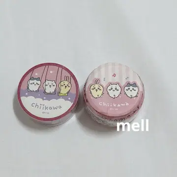 치이카와 (먼작귀) 한국 마스킹 테이프 2개