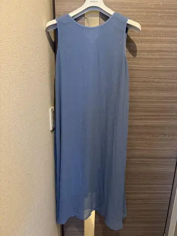 스카이블루, 파랑, 롱 원피스