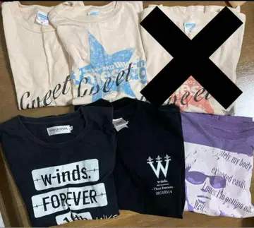 w-inds. Live 티셔츠 굿즈
