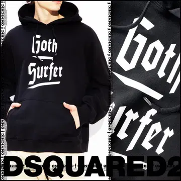 DSQUARED2 디스퀘어드 GOTH SURFER 후드 맨투맨 M