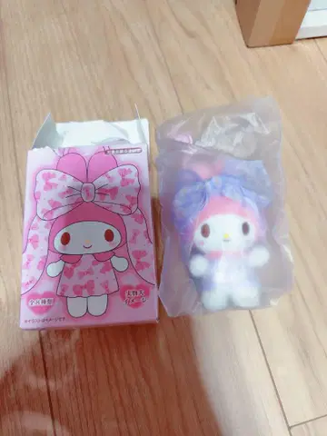 마이멜로디 시크릿 마스코트 키링 리본 공주 플라워