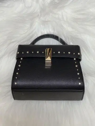 CELFORD 비쥬 스터드 미니백 블랙