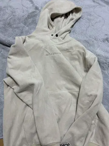 조던 후드티 크림색