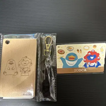 ICOCA IC 카드 케이스 스트랩 포함