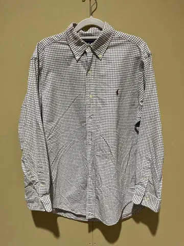 Ralph Lauren 체크 무늬 긴팔 셔츠