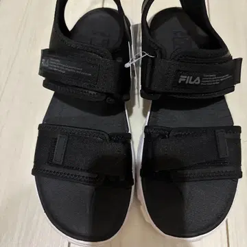휠라 트레이서 SD 블랙 스포츠 샌들 25cm