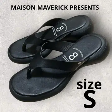 MAISON MAVERICK PRESENTS 변형 밑창 비치 샌들