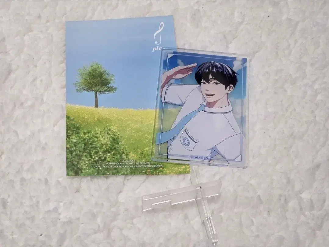 PLAVE Animate Yeoreum acrylic stand collaboration Animate