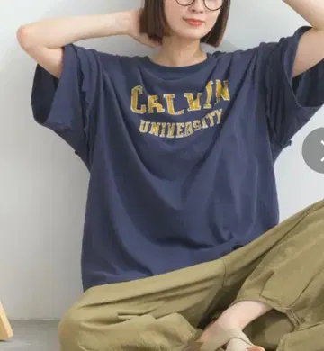 lupilien 티셔츠/큐브 슈가 라임 잉크 니코앤드 접촉 냉감