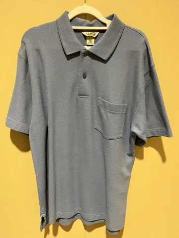 L.L.Bean 그레이 피케 셔츠 M 사이즈
