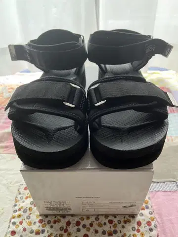 SUICOKE 스이코쿠 별주 샌들 사이즈 5 블랙
