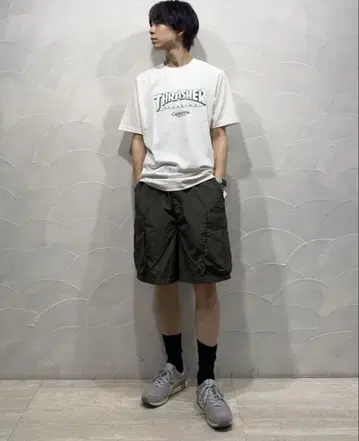 <THRASHER x CGS> 로고 티셔츠