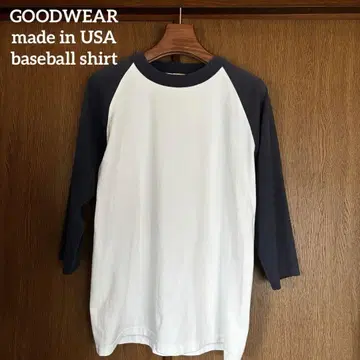 GOODWEAR 굿웨어/미국제/래글런 베이스볼 셔츠