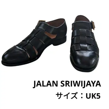 jalansriwijaya 자란스리우야 구르카 샌들 블랙 24.5