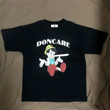 DONCARE 피노키오 티셔츠 Black M 사이즈