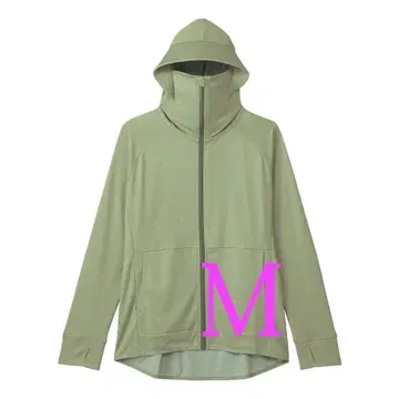 워크맨 쿨 UV 선쉐이드 후드티 M 새상품 세이지