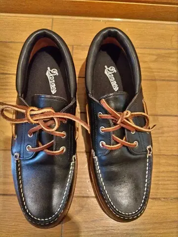 Danner 블랙 모카신 신발