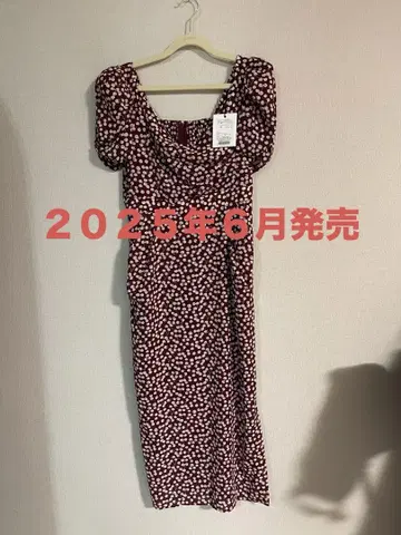 herlipto 체리 원피스 Cherry 롱 원피스 반팔