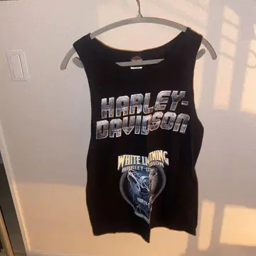 HARLEY-DAVIDSON 블랙 탱크탑 M