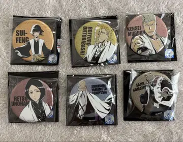 BLEACH WORLD 캔뱃지 6종 세트