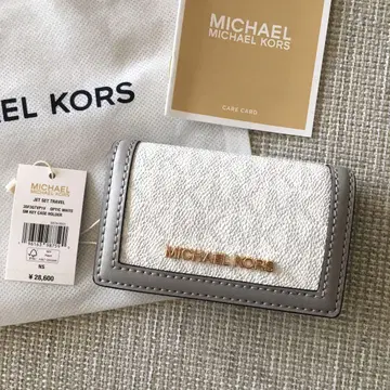 새상품 마이클코어스 MICHEAL KORS 그레이 키케이스