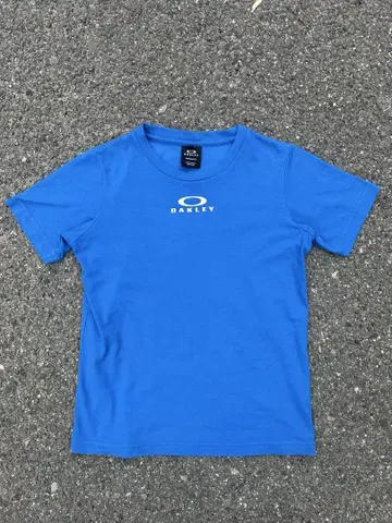 OAKLEY 반팔 티셔츠 블루 y2k 테크 계열 archive