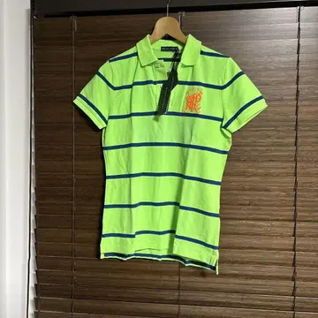 Ralph Lauren 형광 그린 피케 셔츠