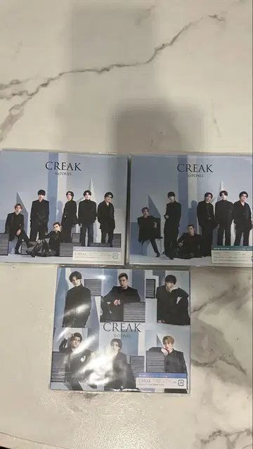 SixTONES CREAK CD 세트 3장 세트