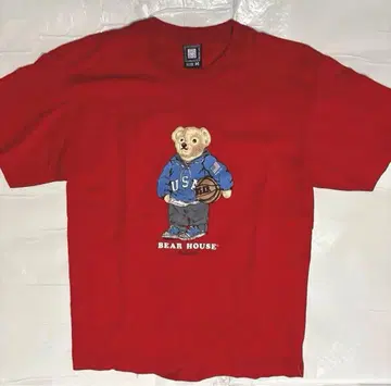 USA제 90년대 빈티지 BEAR HOUSE 베어 하우스 티셔츠