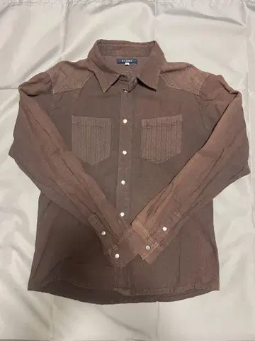 90s BEAMS 빔즈 린넨 셔츠 셔츠 90년대