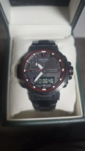 CASIO PRO TREK 클라이머 라인 파이어 폴