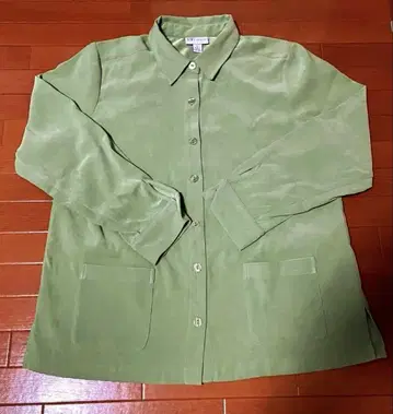 THE TOG SHOP 90s 벨루어 셔츠 그린 L 셔츠 빈티지