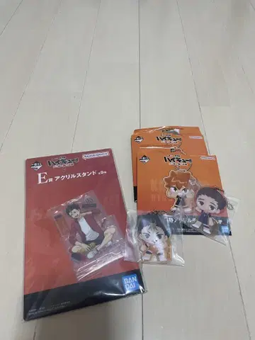 BANDAI E상 아크릴 스탠드 3세트