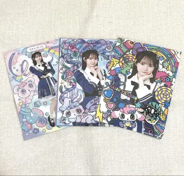 니아 조이 야마노 아이즈키 세키야 유리 아티스트 콜라보 브로마이드 컴프