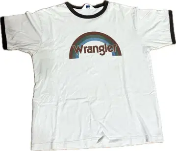 Wrangler 링거 티셔츠 구제 의류 빈티지