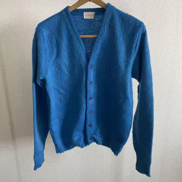 60s BRENT 몽고메리 워드 모헤어 가디건