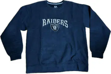 RAIDERS 크루넥 트레이닝복 네이비