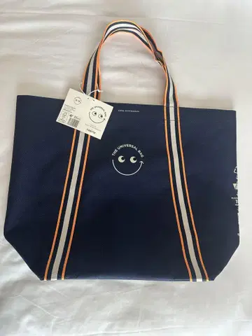 안야 힌드마치 TASTE 콜라보 UNIVERSAL BAG 네이비