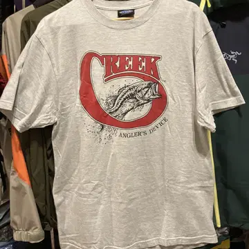 creek angler's device 반팔 티셔츠 그레이