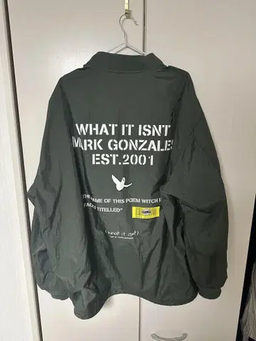 Mark Gonzales 2001 나일론 자켓