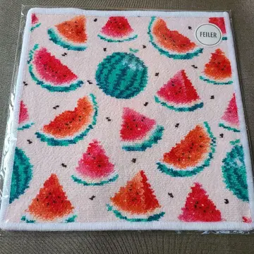 [미개봉] 페일러 손수건 수박 도트
