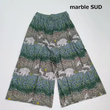marble sud 마블슈드 와이드 이지 팬츠 곰 토끼