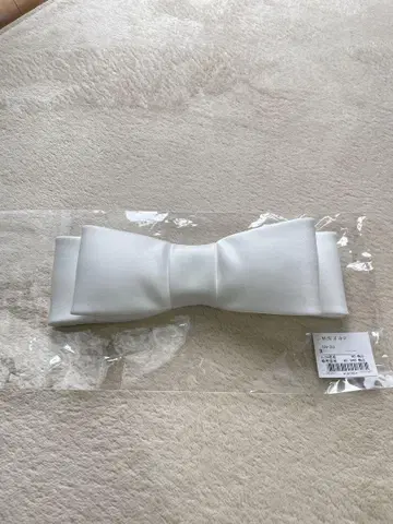 리본 모자 꽁지