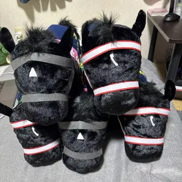 경주마 봉제 인형 중형 5개 세트 빅 사이즈 택 포함